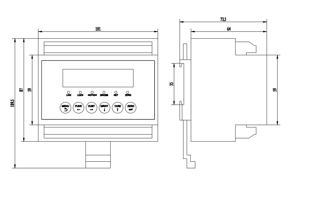 XK3190-C701重量变送器